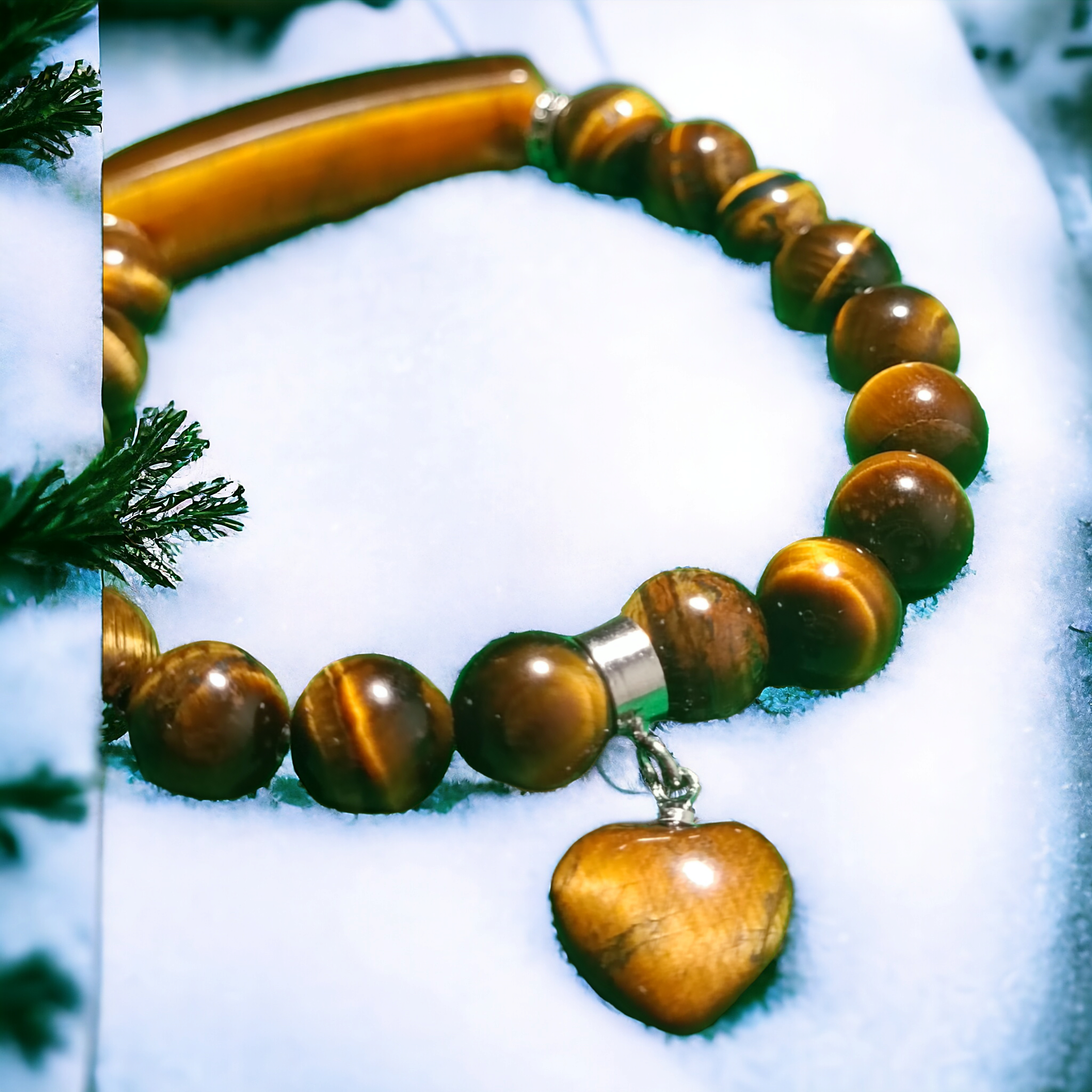 Feline Gaze - Tiger's Eye Bracelet