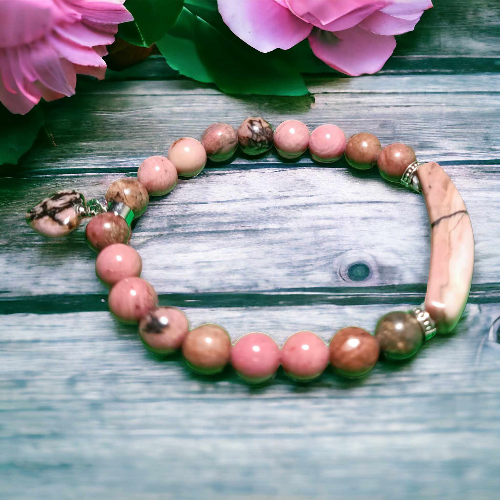 Gaia's Radiance - Harmonious Rhodonite