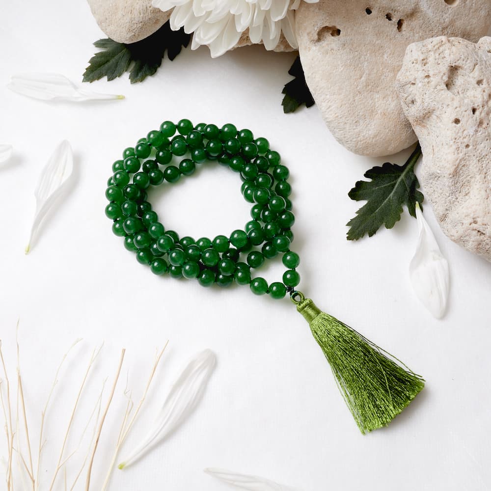 Mala Aventurine: Luck & Wealth