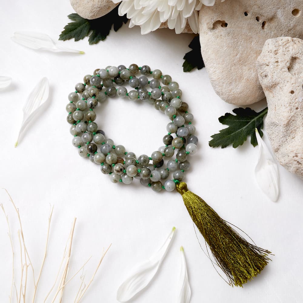 Mala Labradorite: Protection against negative emotions