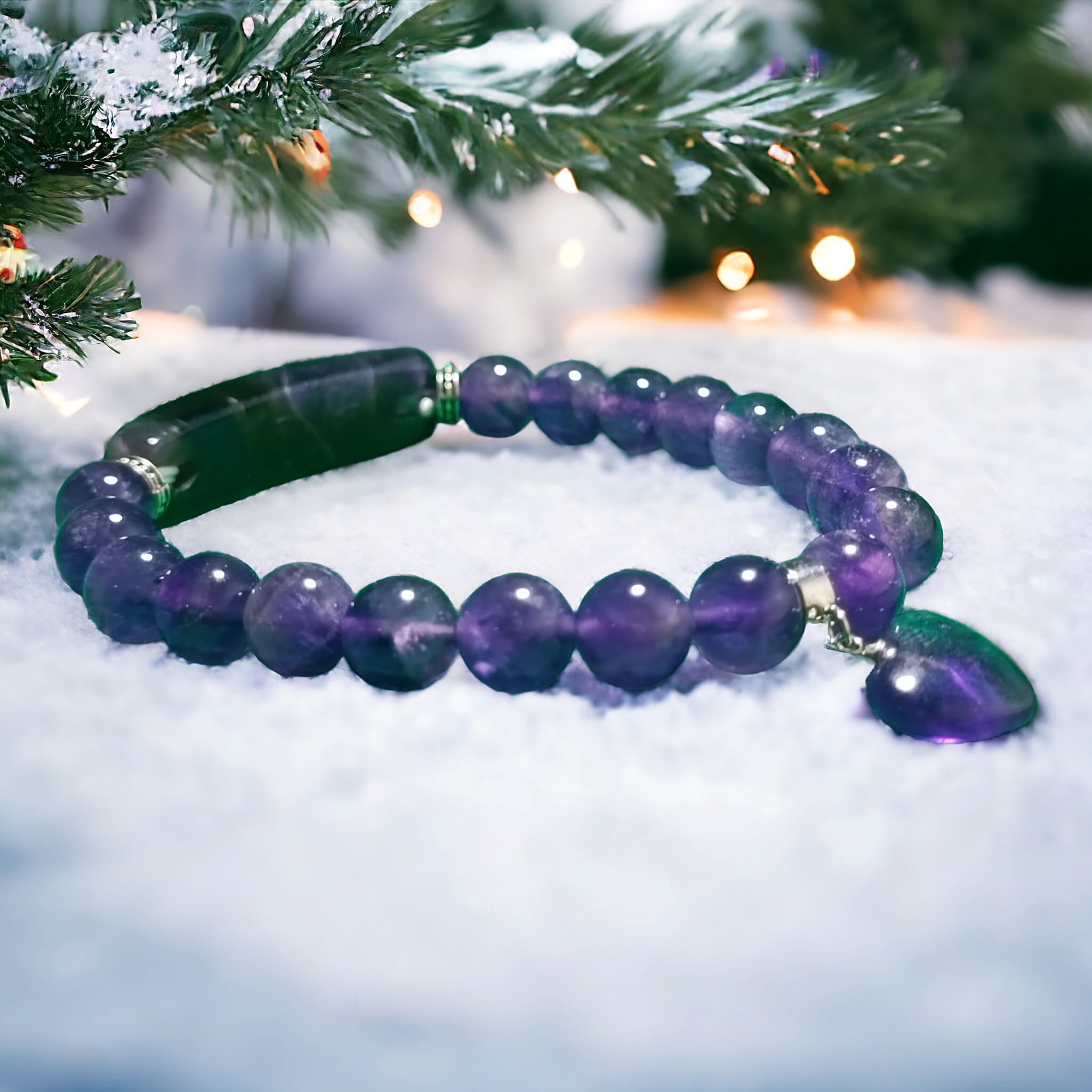 Purple Serenity - Amethyst Bracelet