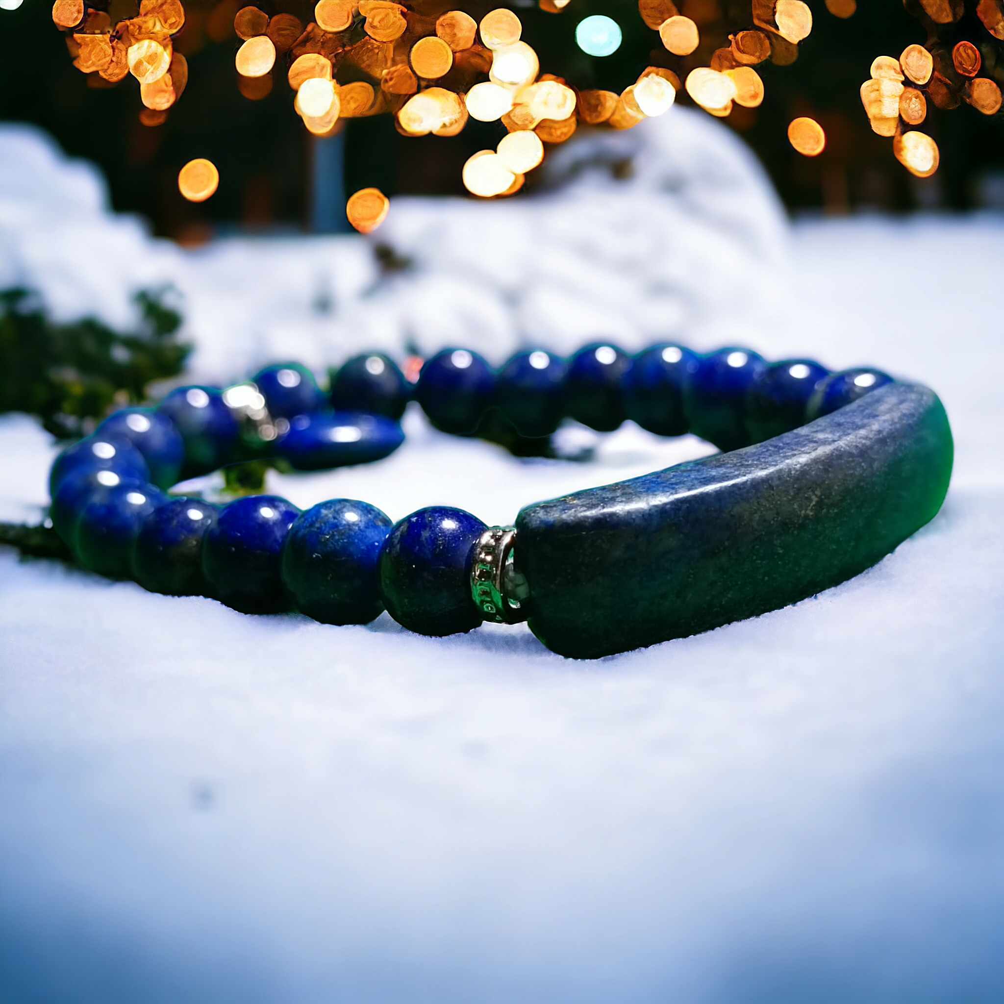 Éclat d'Azur - Lapis Lazuli Bracelet